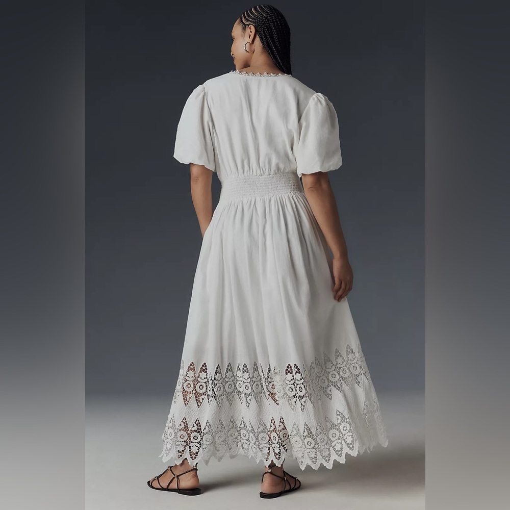 Anthropologie
The Katerina Button-Front Dress: Eyelet Edition - Picture 2 of 14
